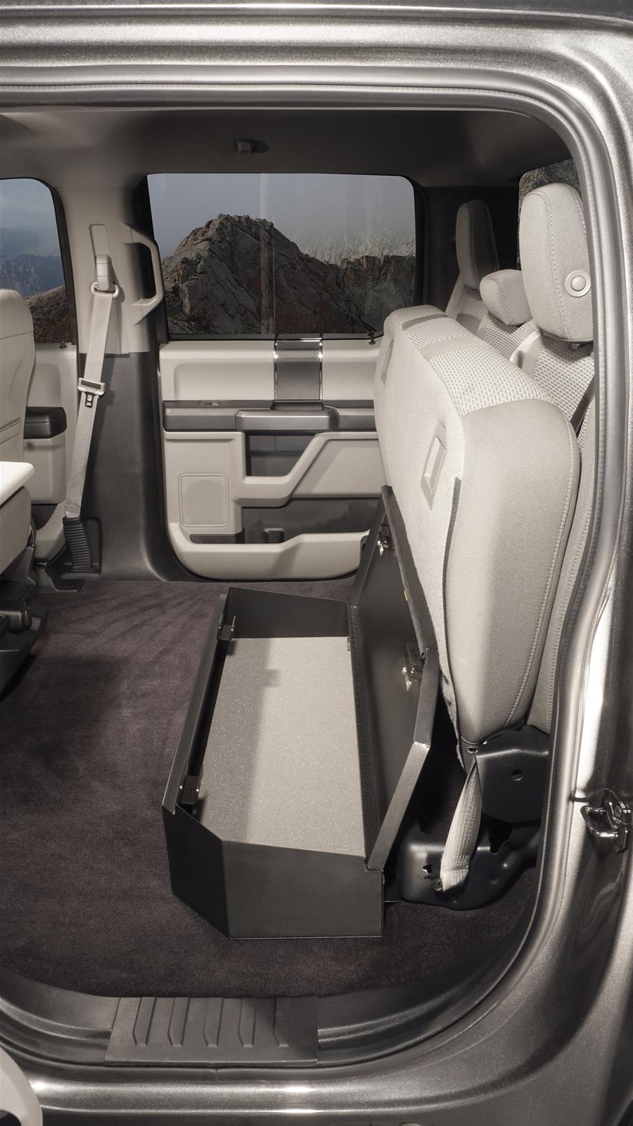 Tuffy Underseat Lockbox 2/3 Length W/ Keyed Lock For Ford Fseries Supercrew thumbnail 5