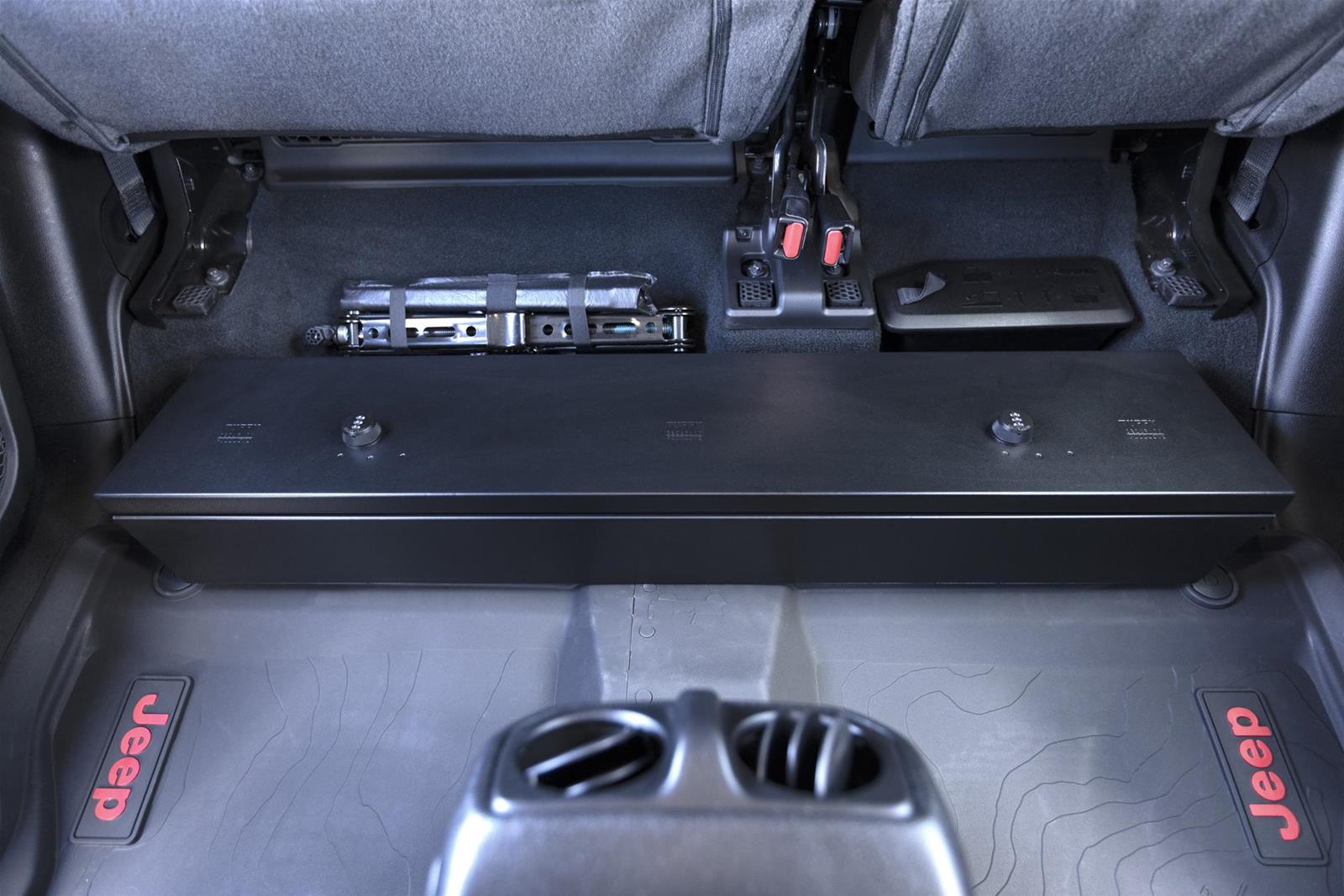 Tuffy 2019+ Jeep Gladiator Underseat Lockbox W/ Combo Lock thumbnail 5