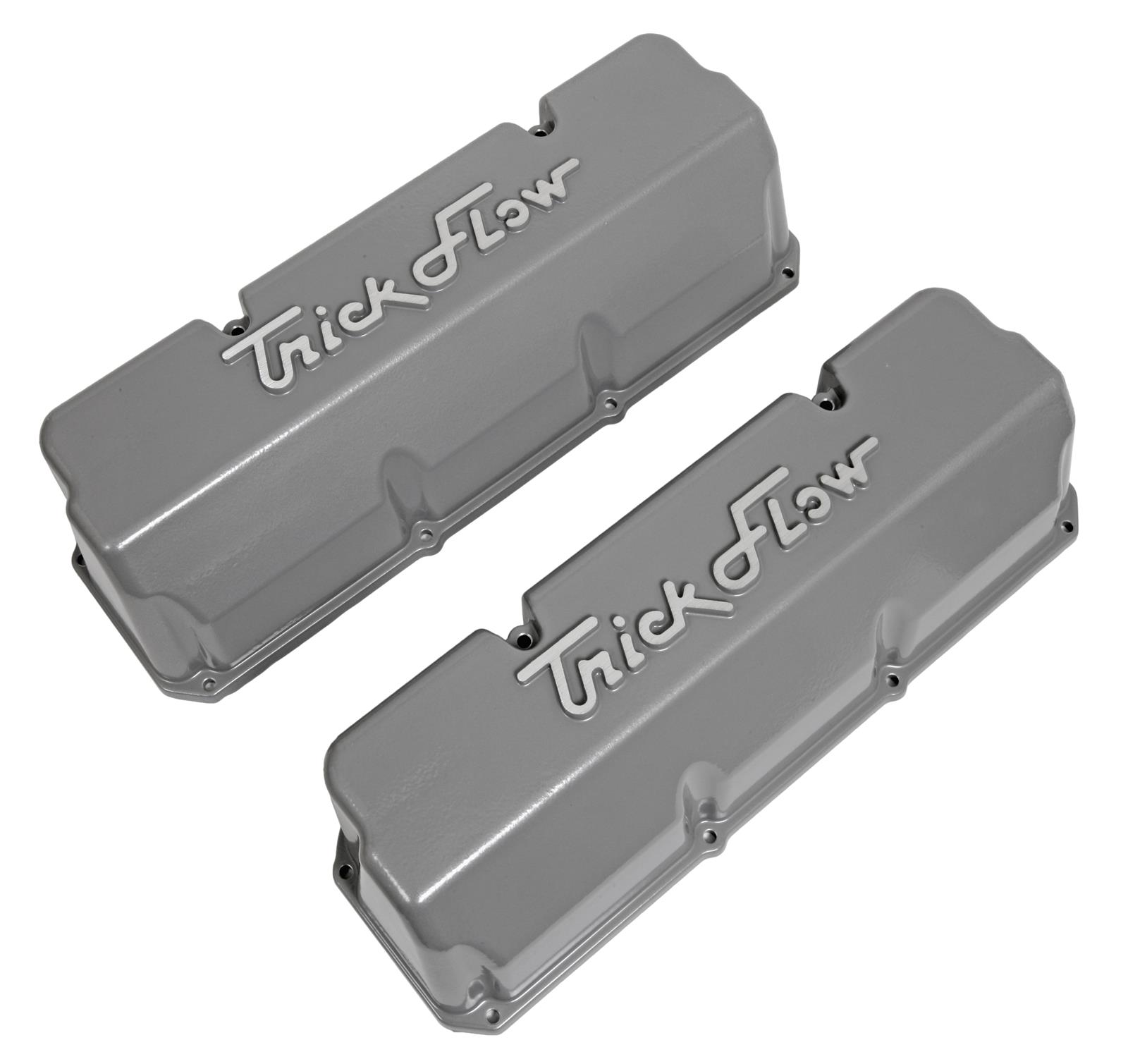 Trick Flow Specialties TFS-51600802 Trick Flow® Cast Aluminum Valve Covers  for Ford 351C, 351M/400, and Clevor | Summit Racing