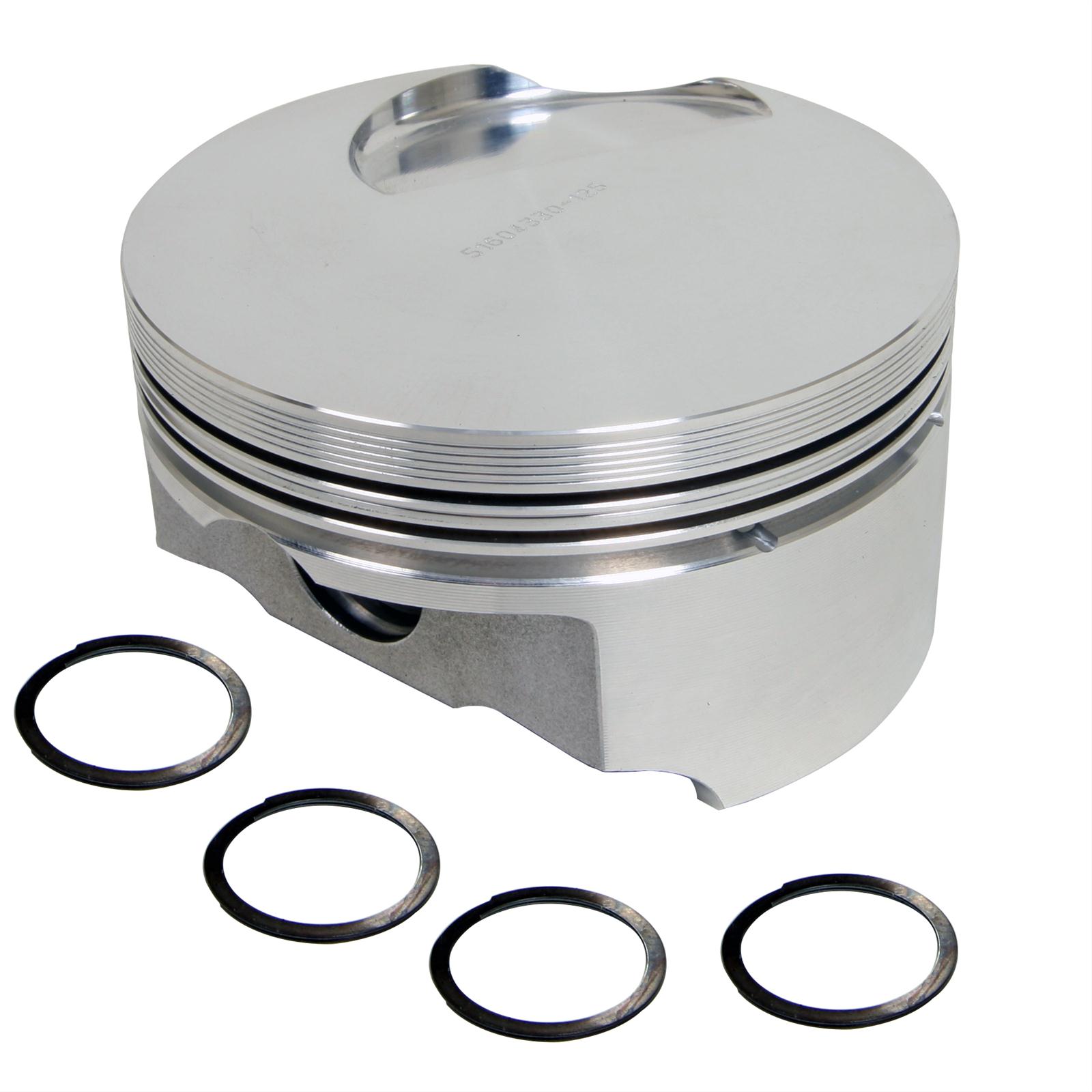 Trick Flow Specialties TFS516043301251 Trick Flow® PowerPort® Pistons for Ford Clevor