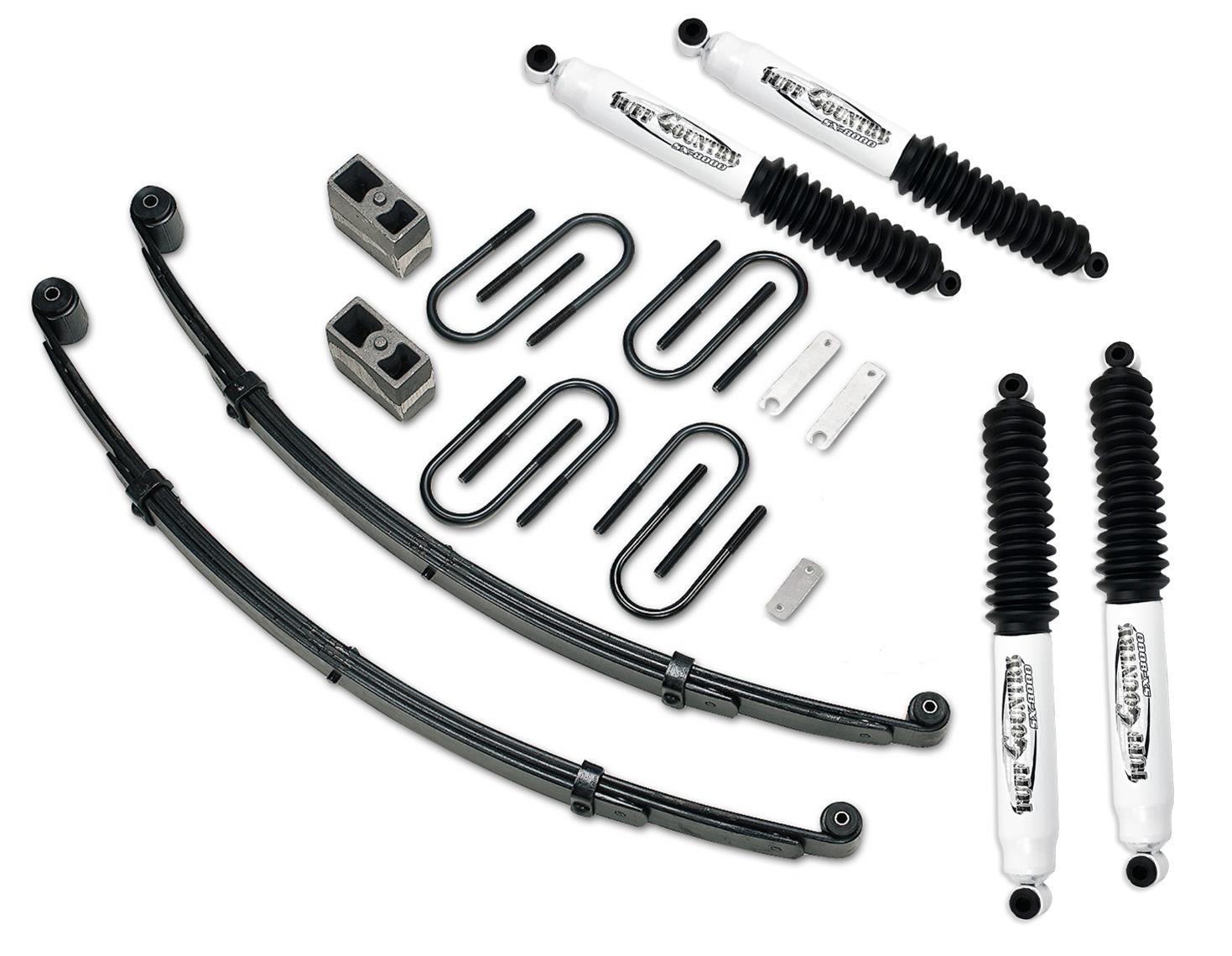 Tuff Country 69-72 Chevy Blazer 4x4 2in Lift Kit EZ-Ride (SX8000 Shocks)