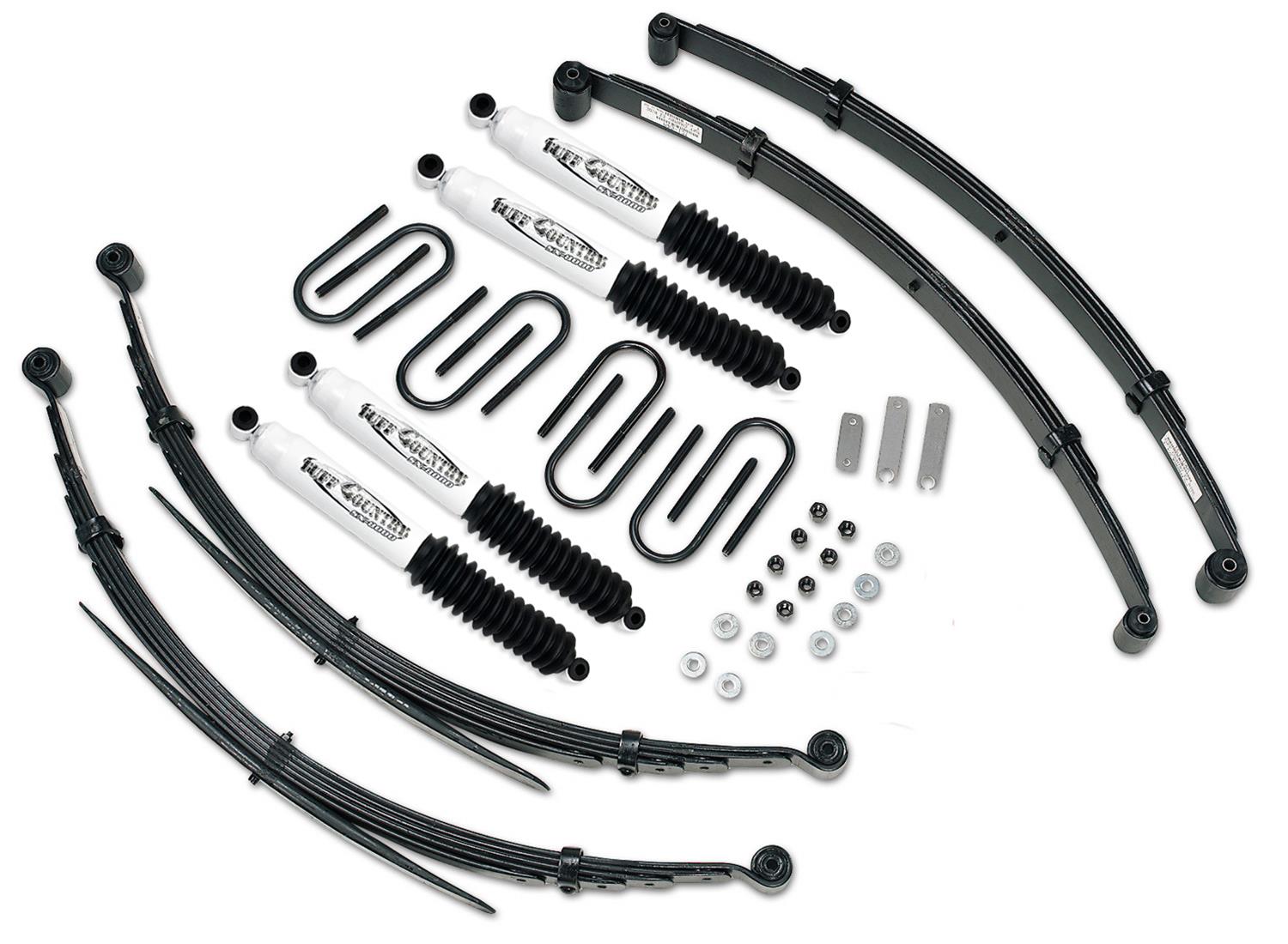 Tuff Country 69-72 Chevy Blazer 4X4 2in Lift Kit EZ-Ride (w/52in Rear Springs SX8000)
