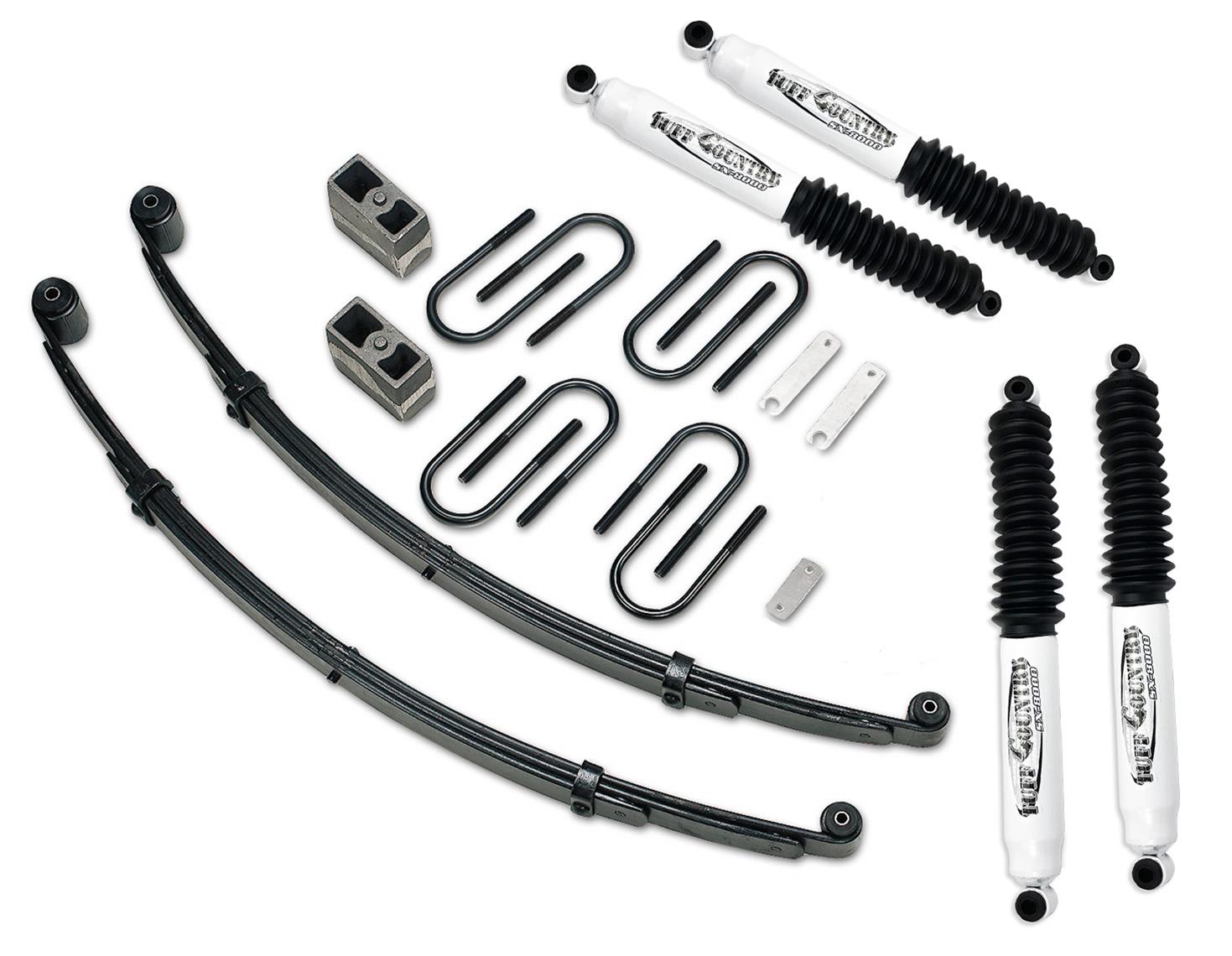 Tuff Country 73-87 Chevy Suburban 3/4 Ton 4wd 2in Lift Kit Heavy Duty (SX8000 Shocks)