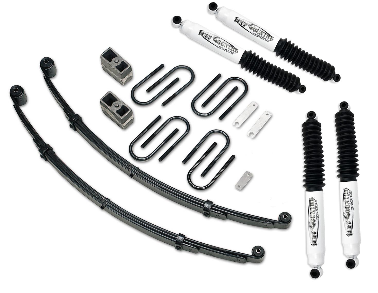 Tuff Country 88-91 Chevy Blazer 4wd 2in Lift Kit Heavy Duty (SX8000 Shocks)