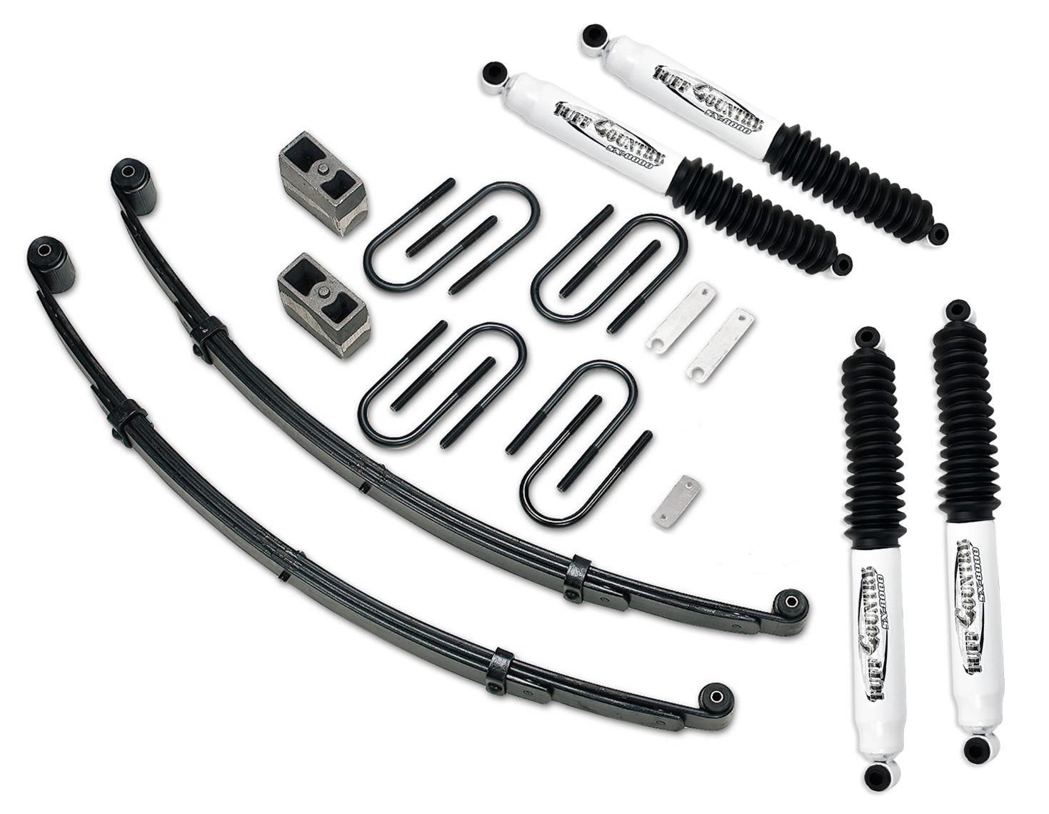 Tuff Country 88-91 Chevy Suburban 3/4 Ton 4x4 2in Lift Kit EZ-Ride (SX8000 Shocks)