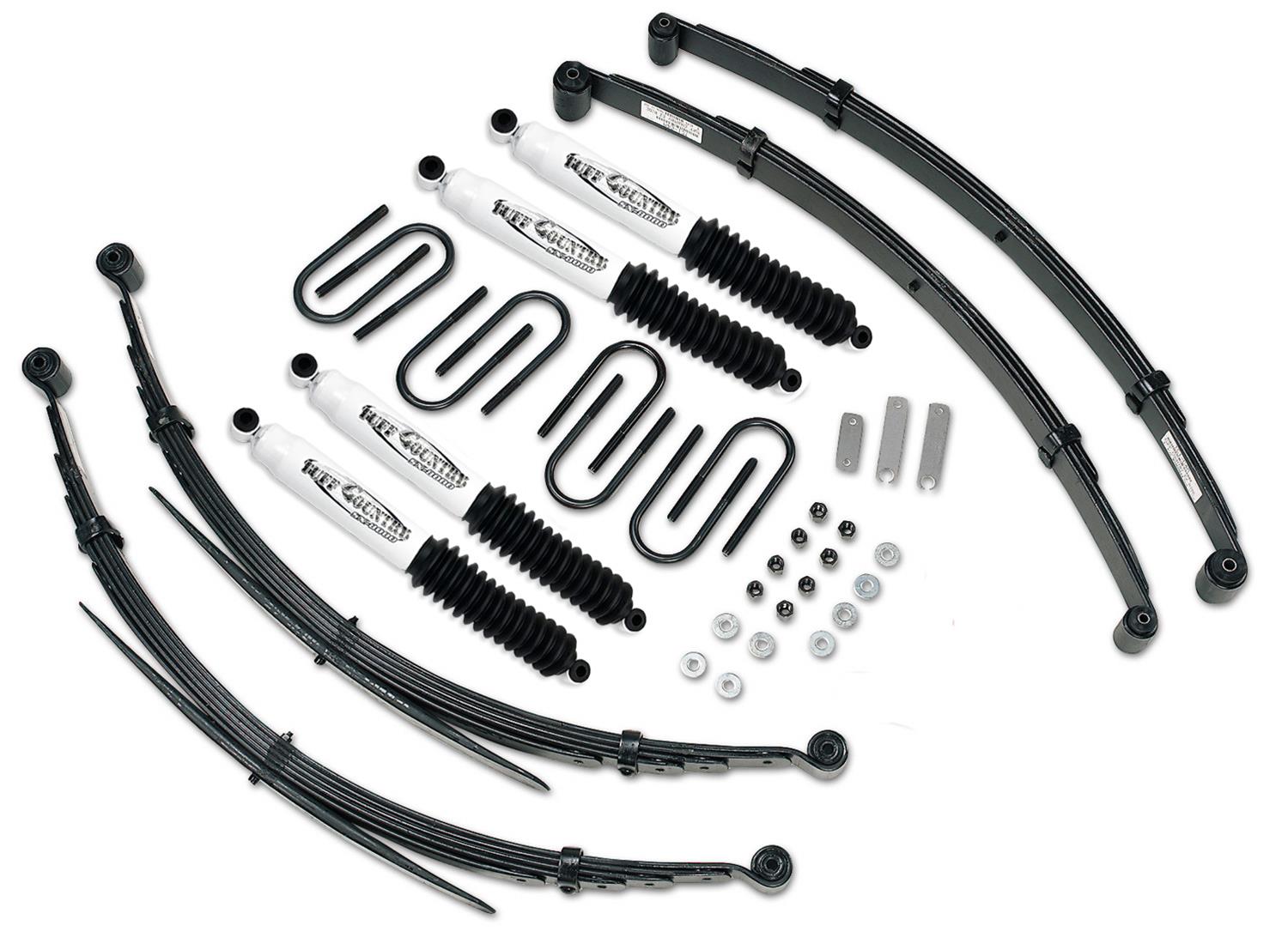 Tuff Country 88-91 Chevy Suburban 3/4 Ton 4X4 2in Lift Kit EZ-Ride (w/52in Rr Springs SX8000)