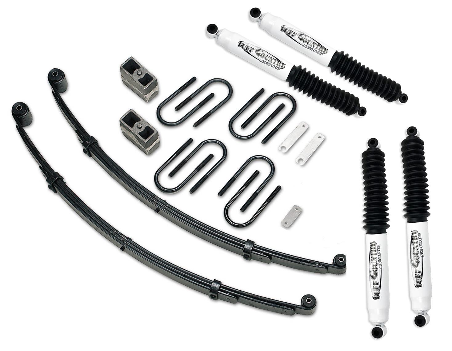 Tuff Country 88-91 Chevy Suburban 3/4 Ton 4wd 2in Lift Kit Heavy Duty (SX8000 Shocks)