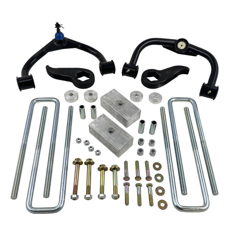 Tuff Country 20-23 GM 2500/3500 HD 4X4 & 2WD 3in Lift Kit with Rear Shock Extension Brackets