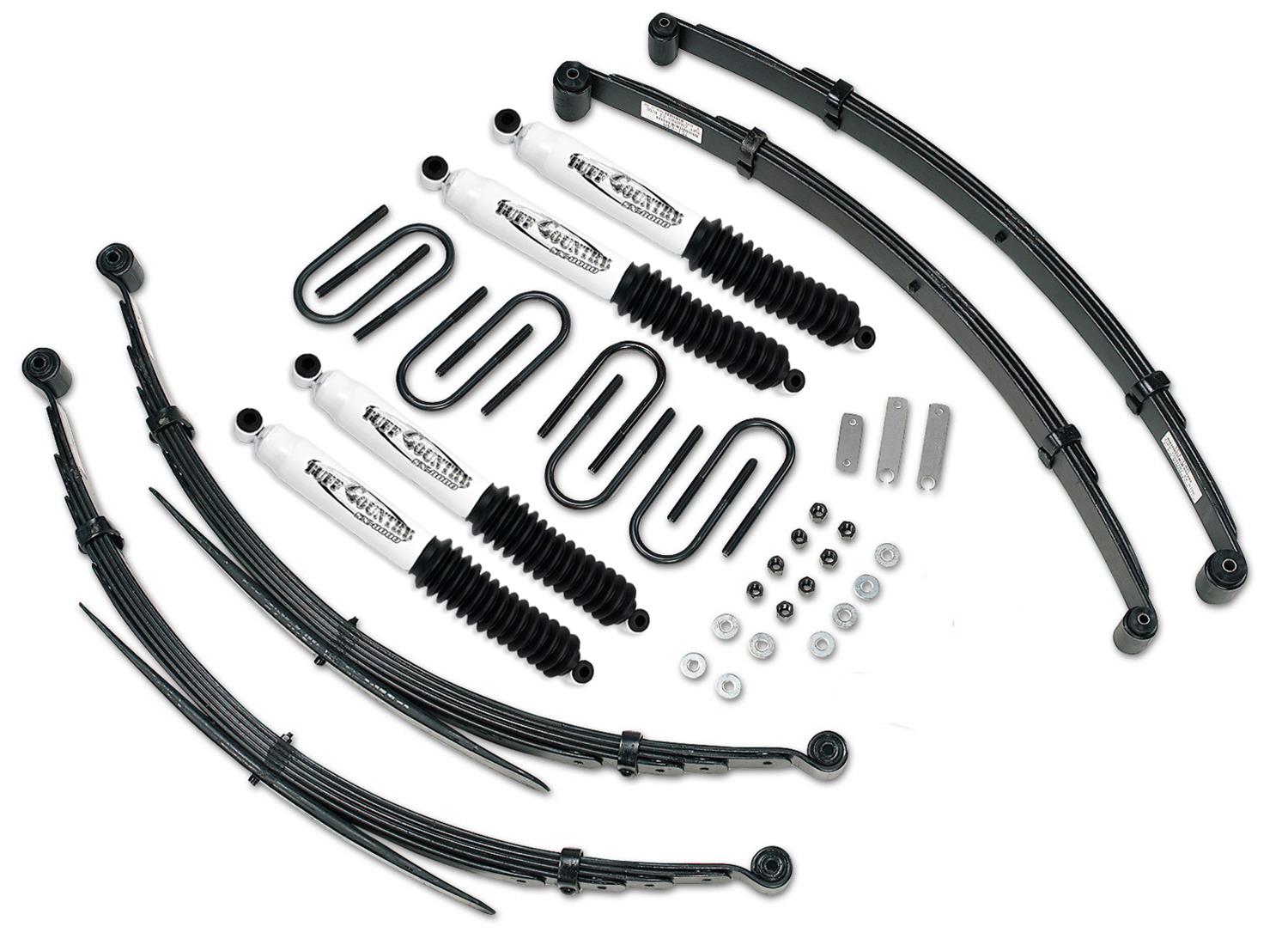 Tuff Country 73-87 Chevy Suburban 3/4 Ton 4X4 3in Lift Kit HD (w/52in Rear Springs SX8000)