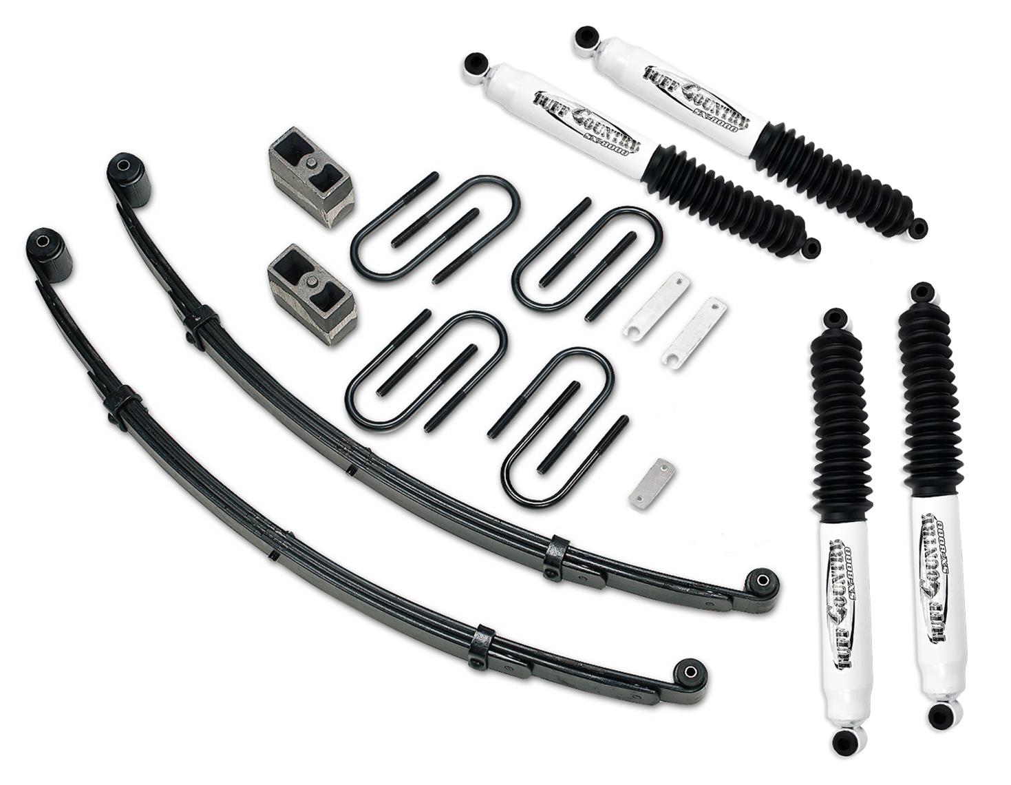 Tuff Country 88-91 Chevy Blazer 4x4 3in Lift Kit EZ-Ride (SX8000 Shocks)