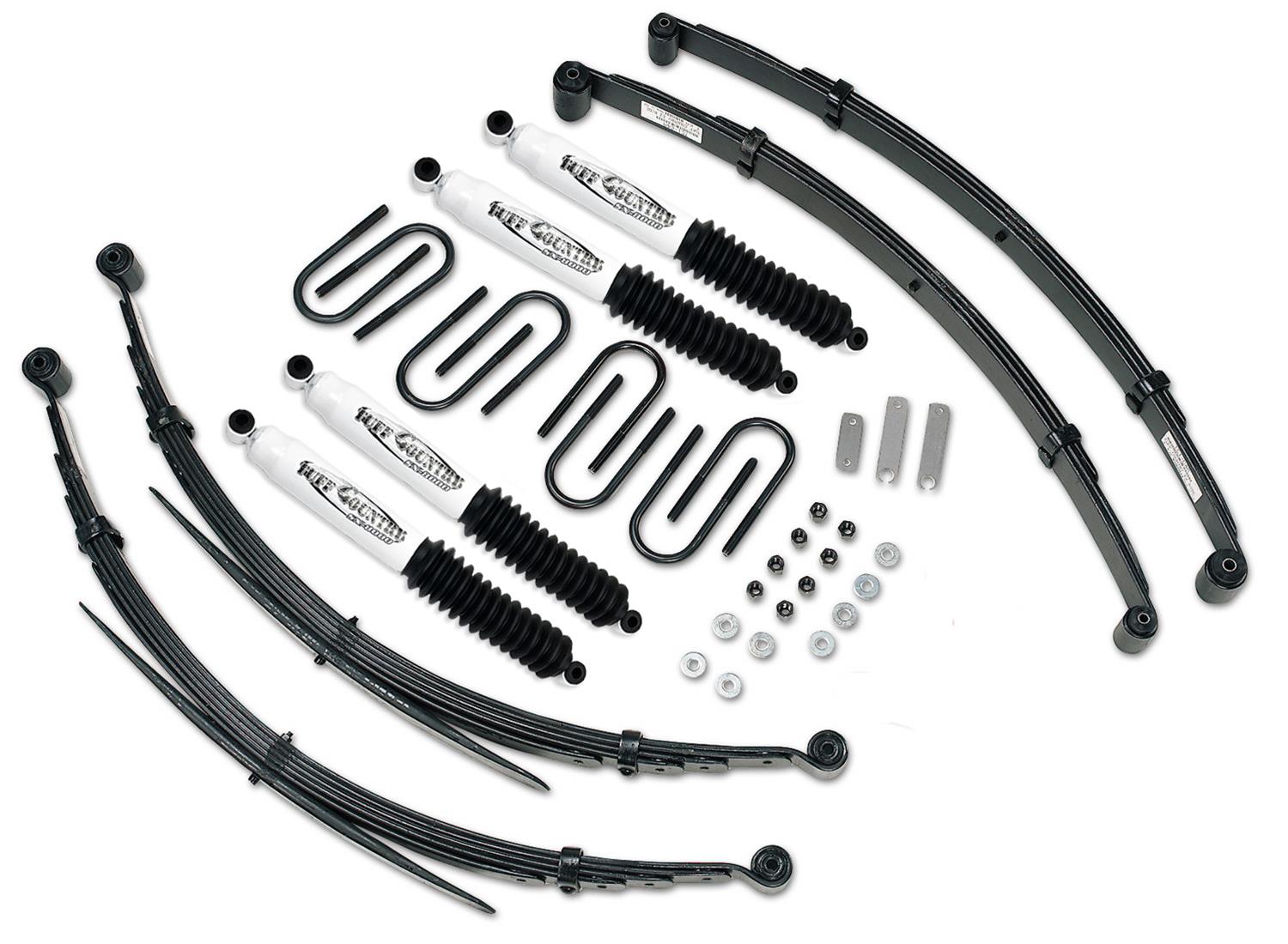 Tuff Country 88-91 Chevy Blazer 4X4 3in Lift Kit EZ-Ride (w/52in Rear Springs SX8000 Shocks)
