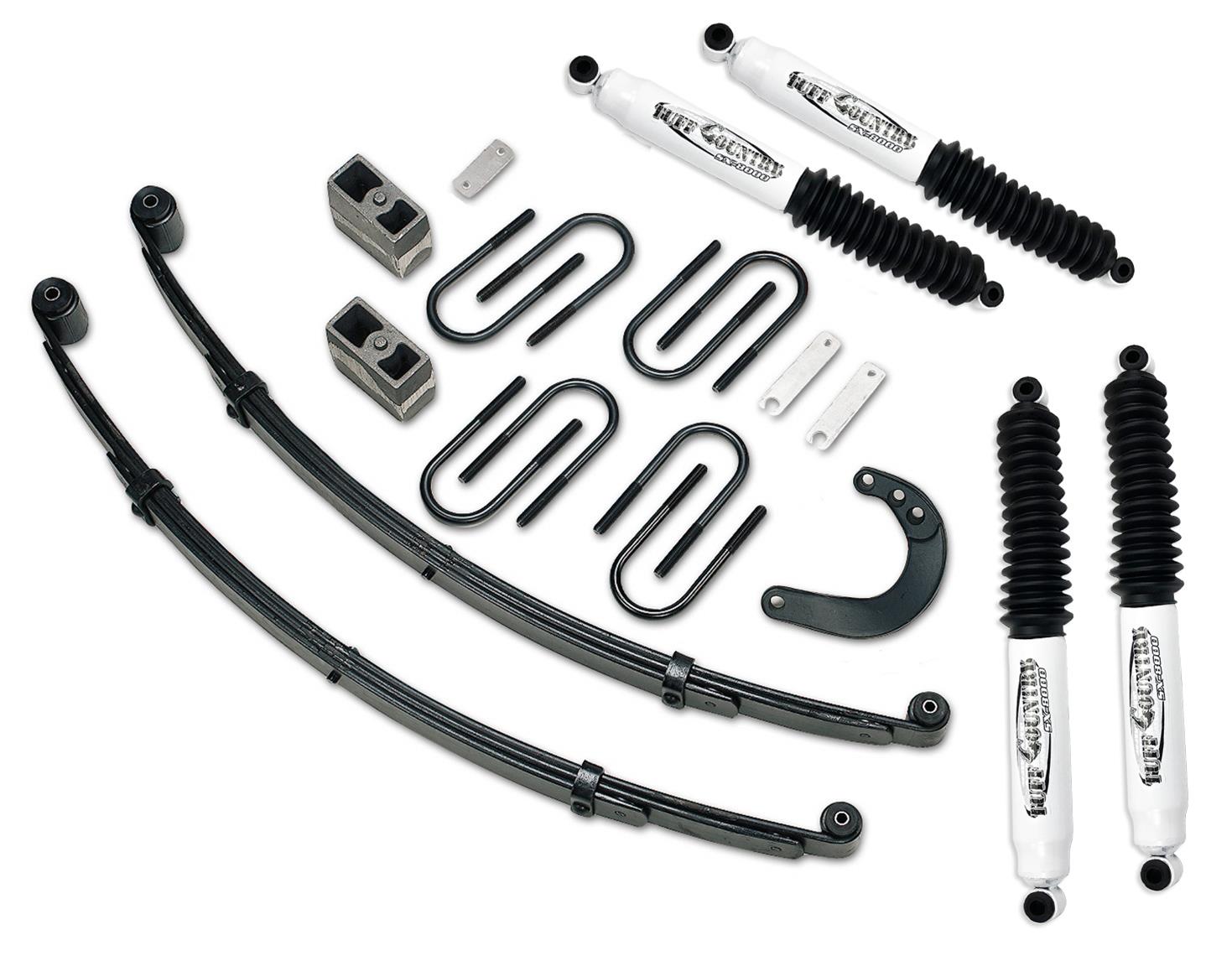 Tuff Country 69-72 Chevy Blazer 4x4 4in Lift Kit Heavy Duty (SX8000 Shocks)