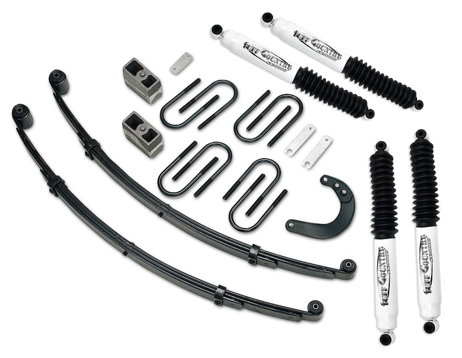 Tuff Country 88-91 Chevy Blazer 4x4 4in Lift Kit EZ-Ride (SX8000 Shocks)