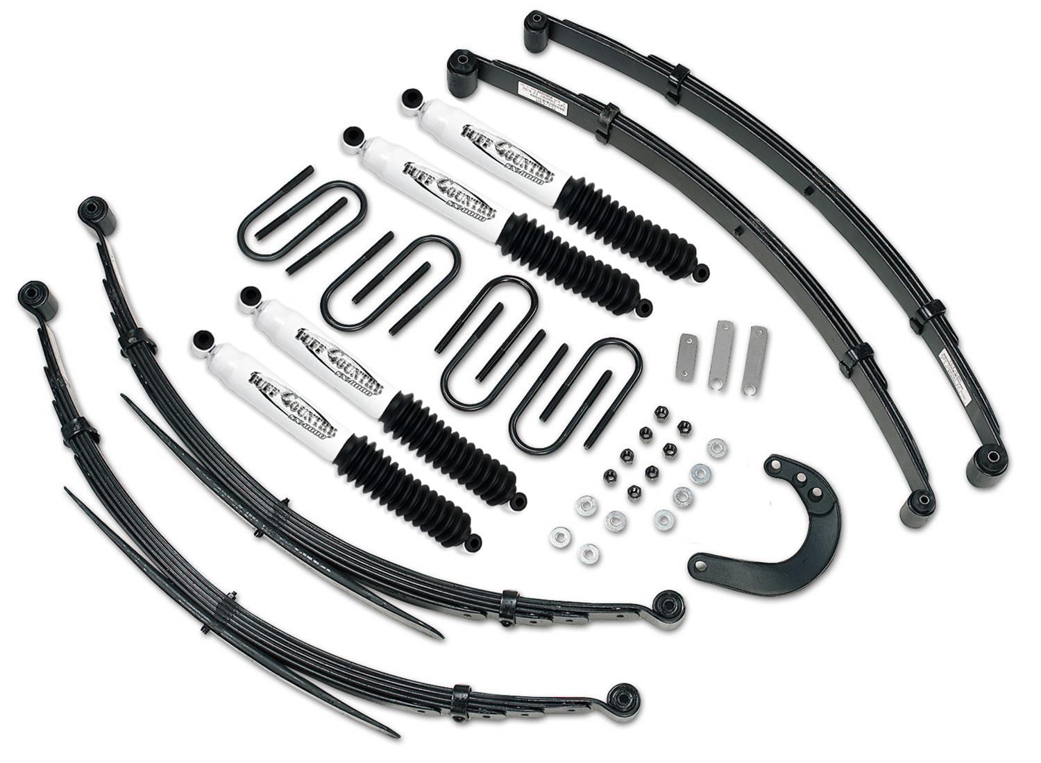 Tuff Country 88-91 Chevy Blazer 4X4 4in Lift Kit HD Lift Kt (w/52in Rear Springs SX8000)