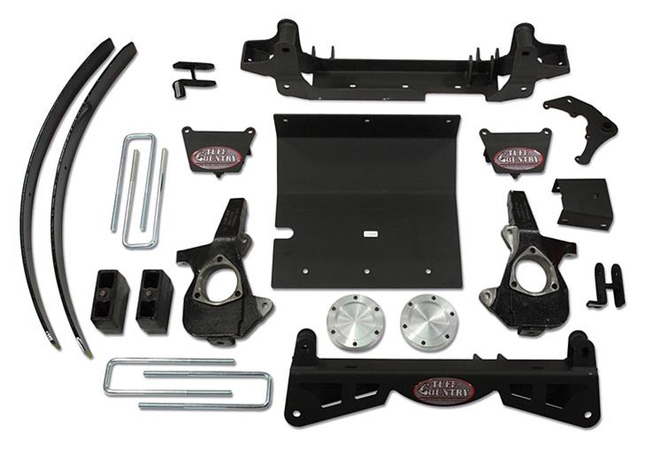 Tuff Country 2006 Sierra 1500 4X4 4in Lift Kit (w/Multi-Piece Sub Frame w/Factory Air Ride Shocks)