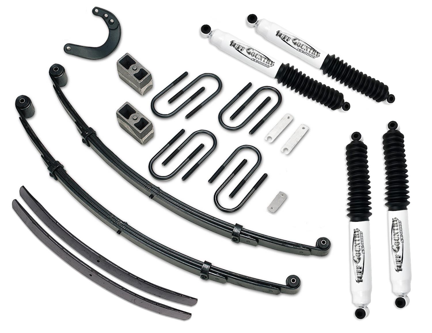 Tuff Country 73-87 Chevy Blazer 4x4 6in Lift Kit EZ-Ride (SX8000 Shocks)