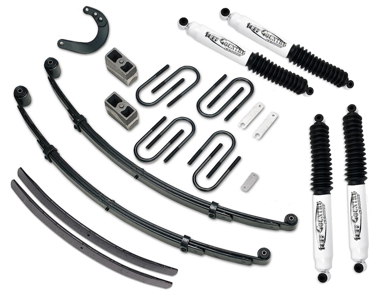 Tuff Country 88-91 Chevy Blazer 4x4 6in Lift Kit EZ-Ride (SX8000 Shocks)