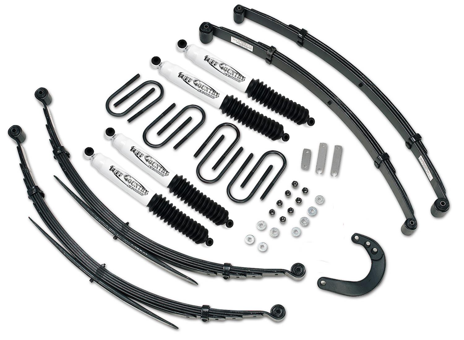 Tuff Country 88-91 Chevy Blazer 4X4 6in Lift Kit EZ-Ride (w/52in Rear Springs SX8000)