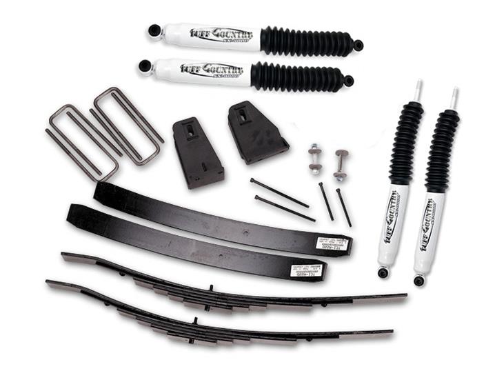 Tuff Country 80-87 Ford F-250 4x4 2.5in Lift Kit SX8000 Shocks