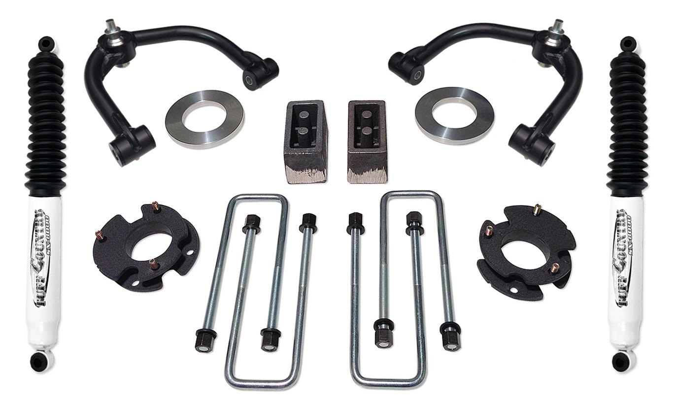 Tuff Country 09-13 Ford F-150 4x4 & 2wd 3in Uni-Ball Lift Kit (SX8000 Shocks)