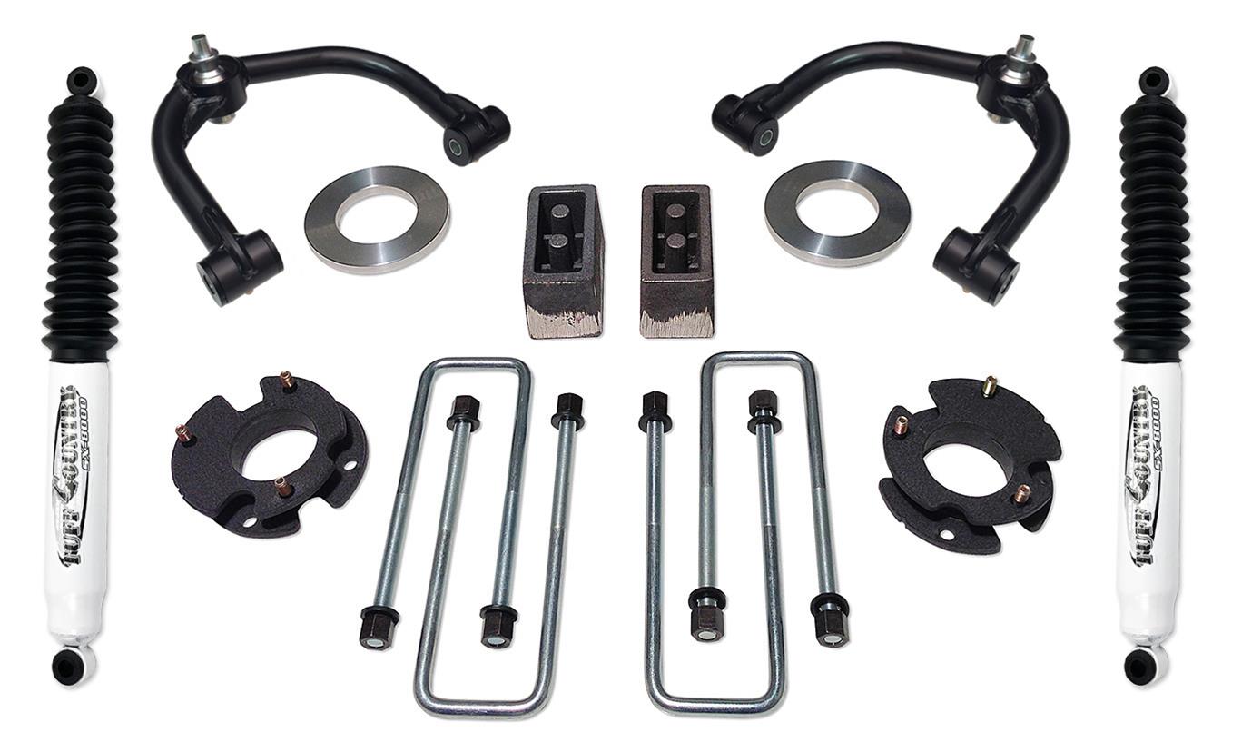 Tuff Country 2014 Ford F-150 4x4 & 2wd 3in Uni-Ball Lift Kit (SX8000 Shocks)