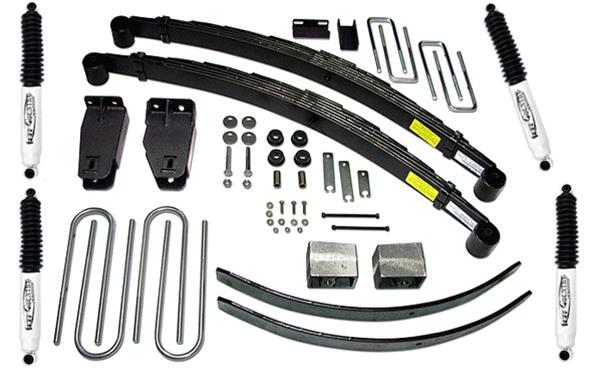 Tuff Country 80-87 Ford F-250 4x4 351 Engine 4in Lift Kit (SX8000 Shocks)