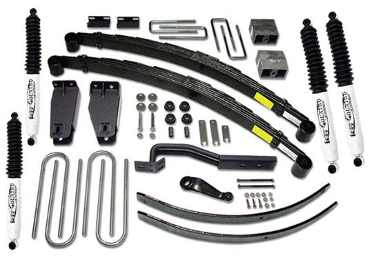 Tuff Country 80-87 Ford F-250 4x4 w/351 Engine 6in Lift Kit (SX8000 Shocks)