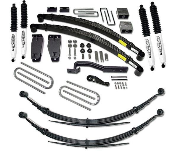 Tuff Country 88-96 F-250 4X4 6in Lift Kit w/Rear Leaf Springs SX8000