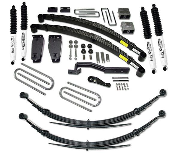 Tuff Country 88-96 F-250 4X4 351 Engine 6in Lift Kit w/Rear Leaf Springs (SX8000)
