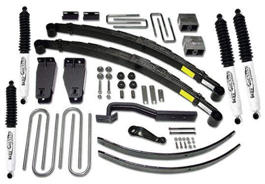 Tuff Country 1997 Ford F-250 4x4 351 Engine 6in Lift Kit (SX8000 Shocks)