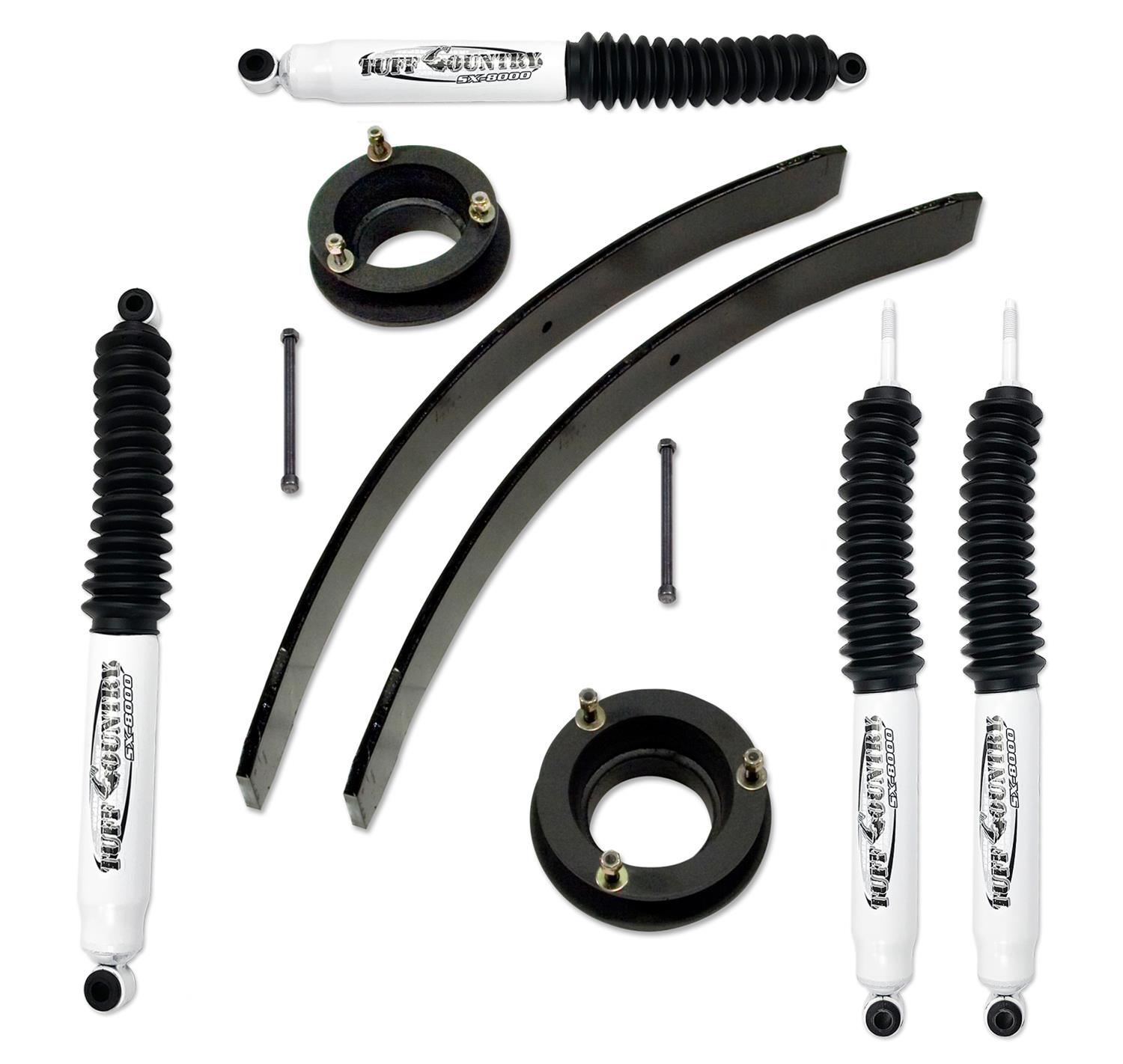 Tuff Country 94-02 Dodge Ram 3500 4x4 2in Lift Kit (SX8000 Shocks)