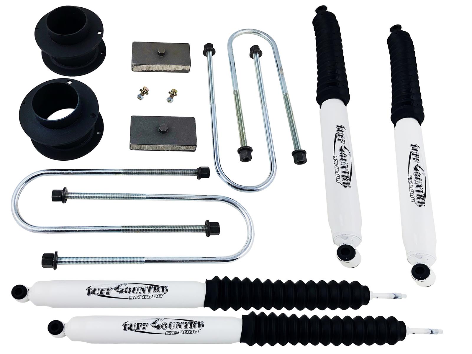 Tuff Country 19-23 Dodge Ram 3500 4x4 3in Lift Kit w/o Front Shock Extension Brackets (SX8000) thumbnail 3