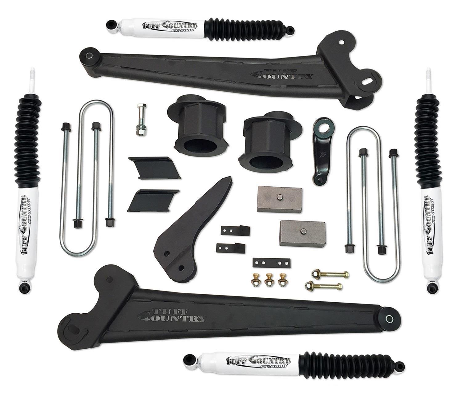 Tuff Country 13-18 Dodge Ram 3500 4x4 5in Performance Lift Kit (SX8000 Shocks)