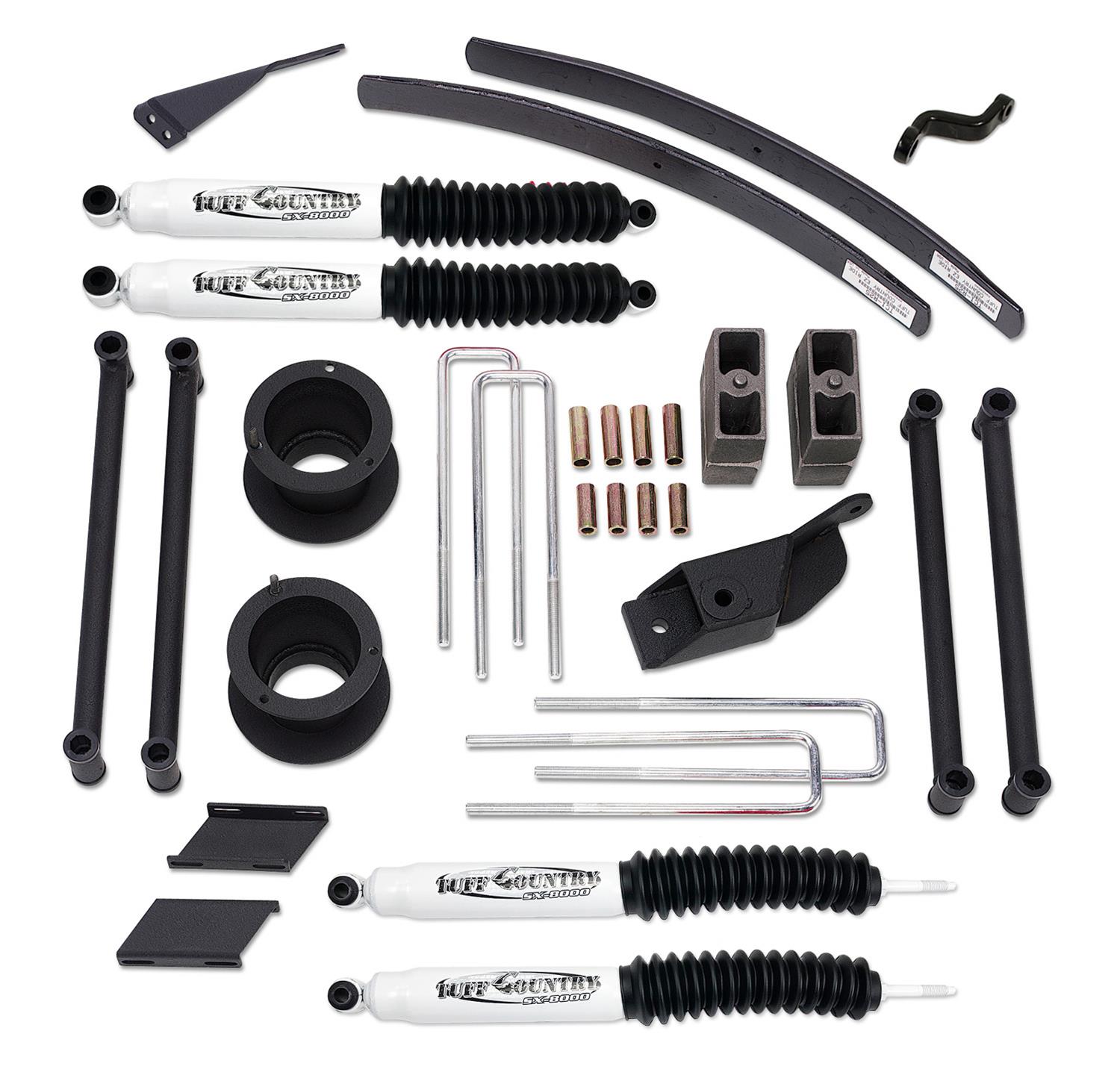 Tuff Country 94-00 Dodge Ram 1500 4x4 4.5in Lift Kit (SX8000 Shocks)