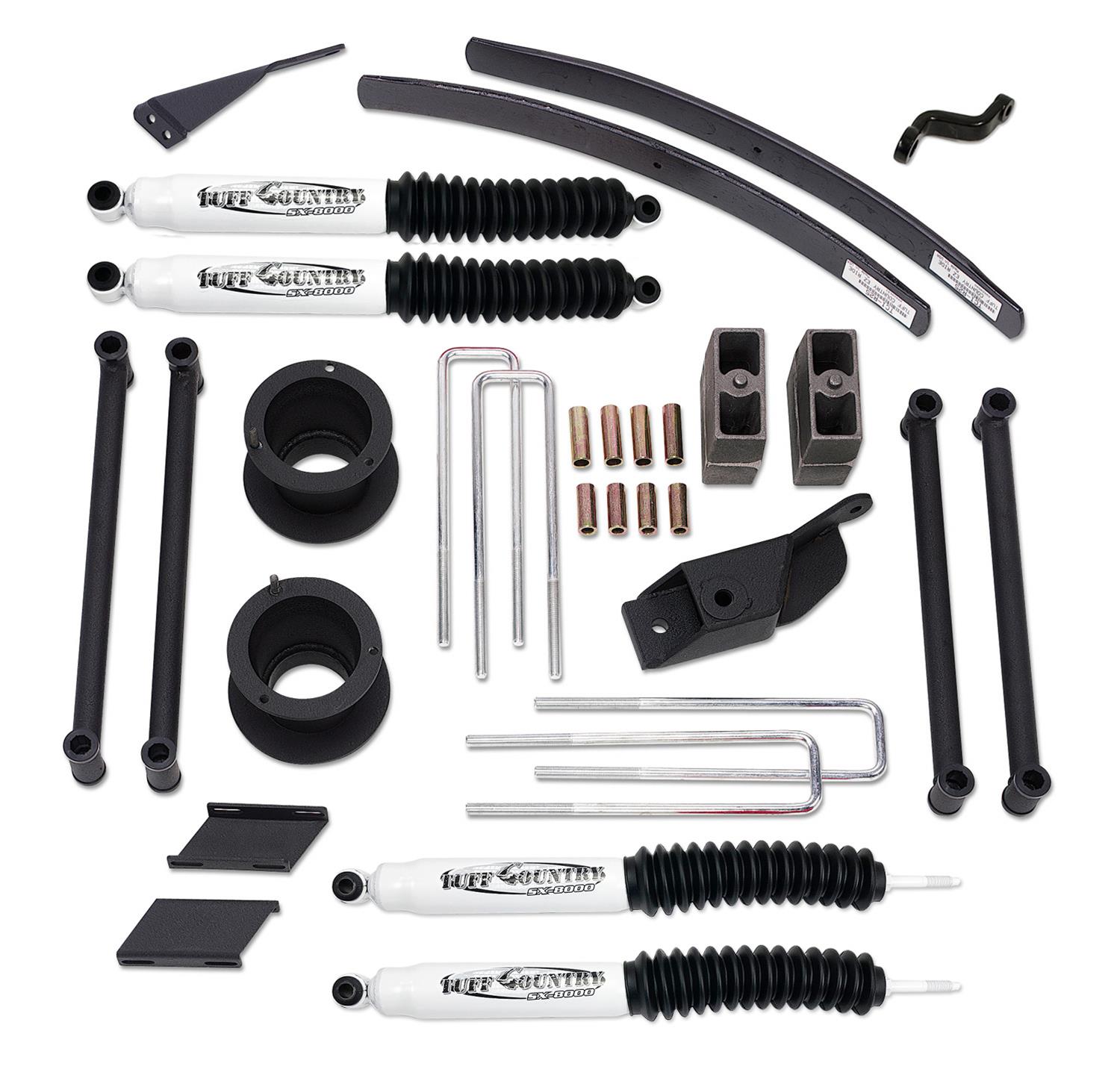 Tuff Country 2001 Dodge Ram 1500 4x4 4.5in Lift Kit (SX8000 Shocks)