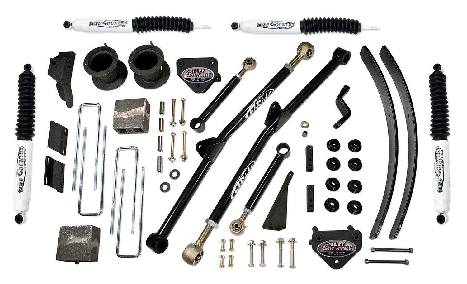 Tuff Country 00-01 Dodge Ram 1500 4x4 4.5in Arm Lift Kit (SX8000 Shocks)