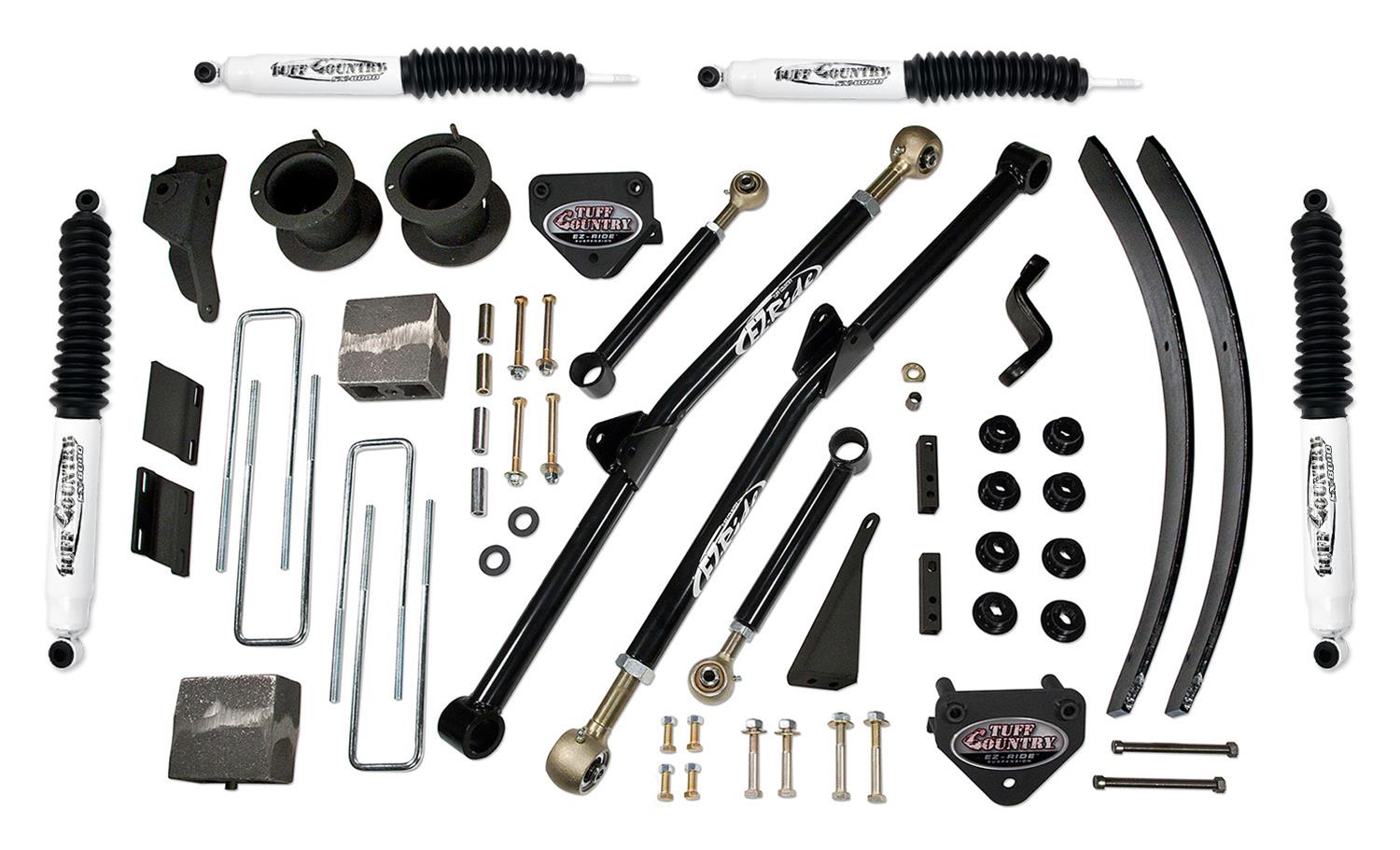 Tuff Country 00-02 Dodge Ram 2500 4x4 4.5in Arm Lift Kit (SX8000 Shocks)