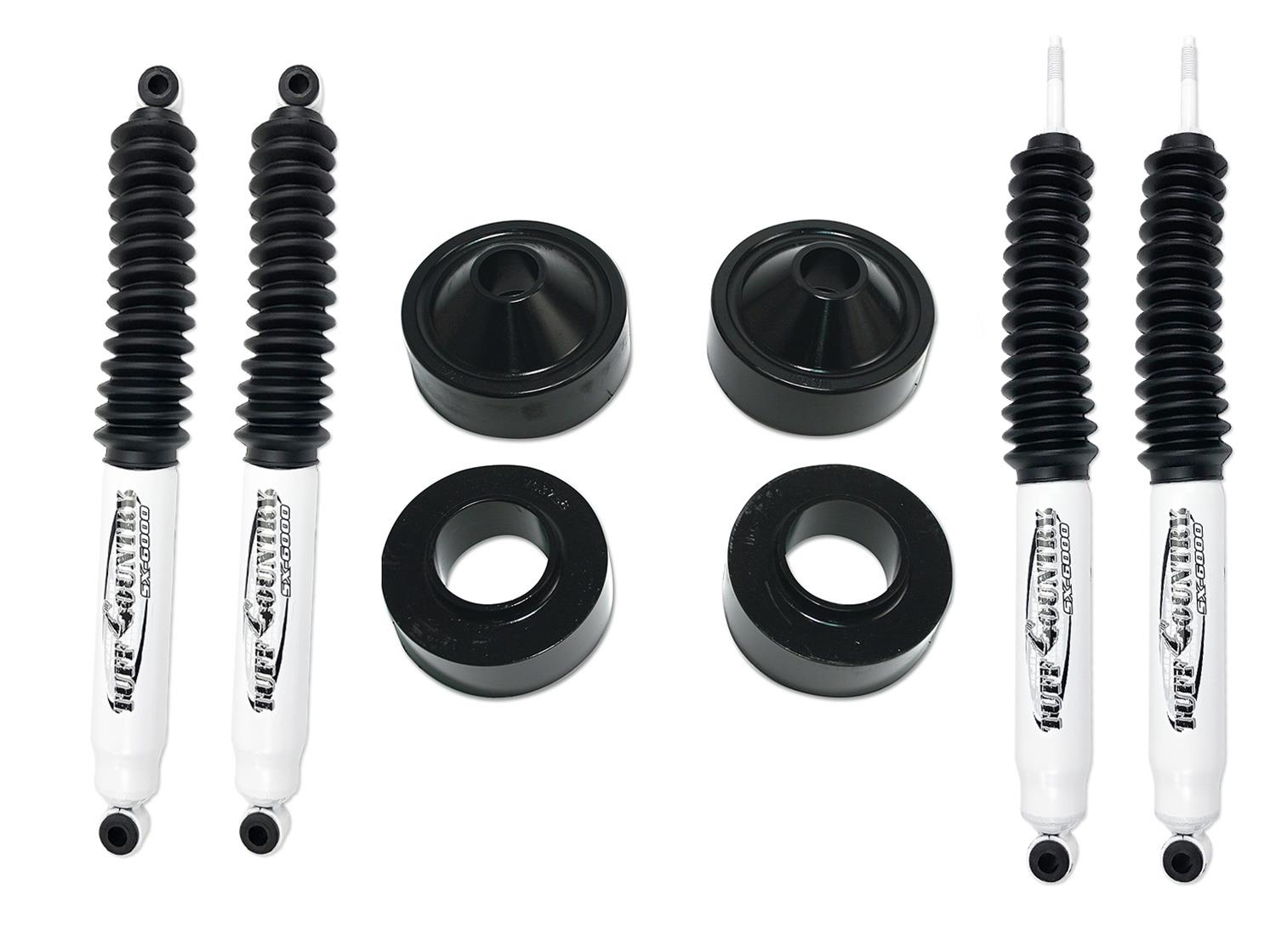 Tuff Country 07-18 Jeep Wrangler JK (2 & 4 Door) 2in Lift Kit (SX6000 Shocks)