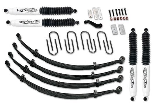 Tuff Country 76-86 Jeep CJ5 4in Lift Kit EZ-Ride (SX6000 Shocks)