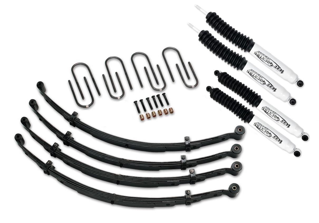Tuff Country 87-96 Jeep Wrangler YJ 2in Lift Kit EZ-Ride (SX8000 Shocks)