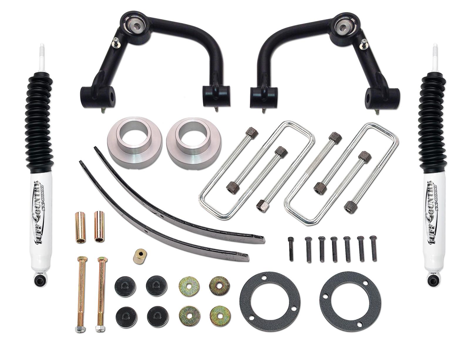 Tuff Country 15-18 Toyota Hilux 4x4 3in Lift Kit (w/Uni-Ball Control Arms SX8000 Shocks)