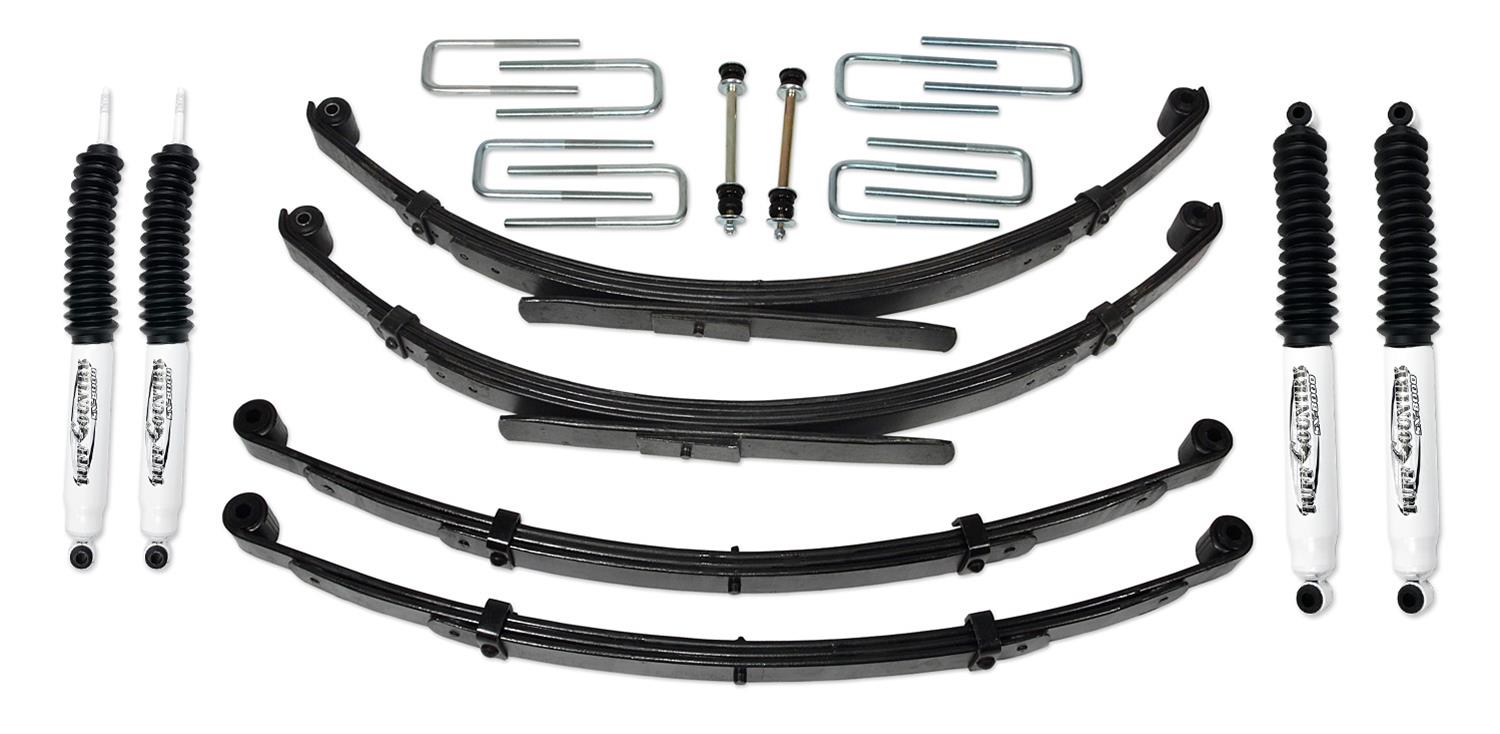 Tuff Country 79-85 Toyota Truck 4x4 3.5in Lift Kit with Rear Leaf Springs (SX8000 Shocks)