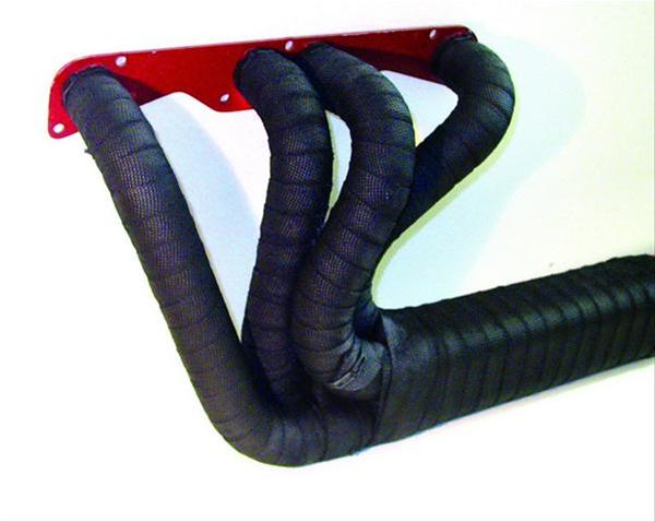 Thermo-Tec Exhaust Wrap 11021 and Header Wrap, Thermo-Tec, Black, 1 in. Wide x 50 ft., Each thumbnail 2