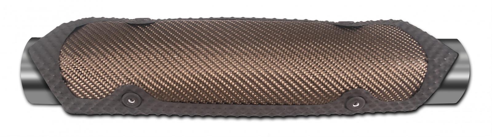 Thermo-Tec Rogue Series Clamp-On Heat Shields 11550 Shield, Series, Lava Rock, Carbon Fiber, Clamp-On, Fits 3.750 in. Tubing Diameter, 11.750 in. Length, Each
