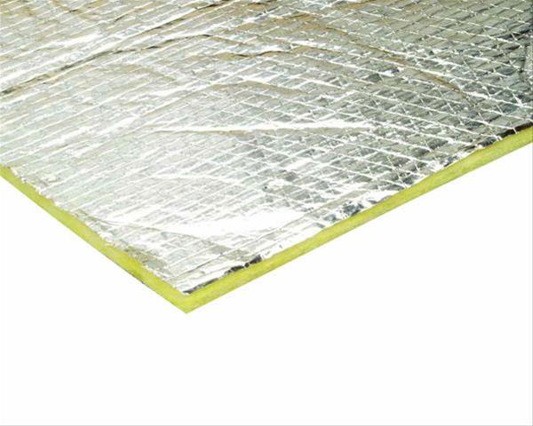 Thermo-Tec Cool-It Insulating Mats 14110 Heat/Sound Barrier, Mat, Silica Blanketing, Foil Facing, 48 in. x 48 in., Each