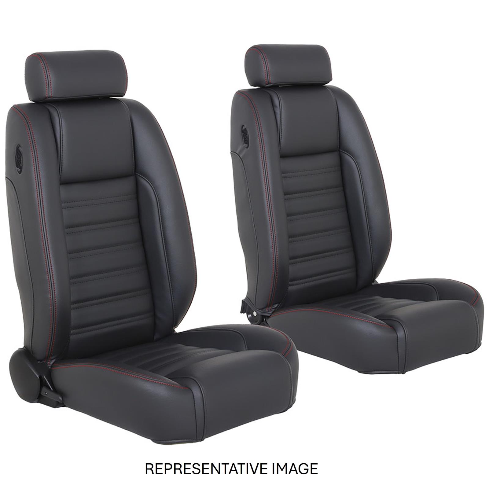 TMI Products 47-9290-6525-BKS TMI Pro-Trans-Am Bucket Seats