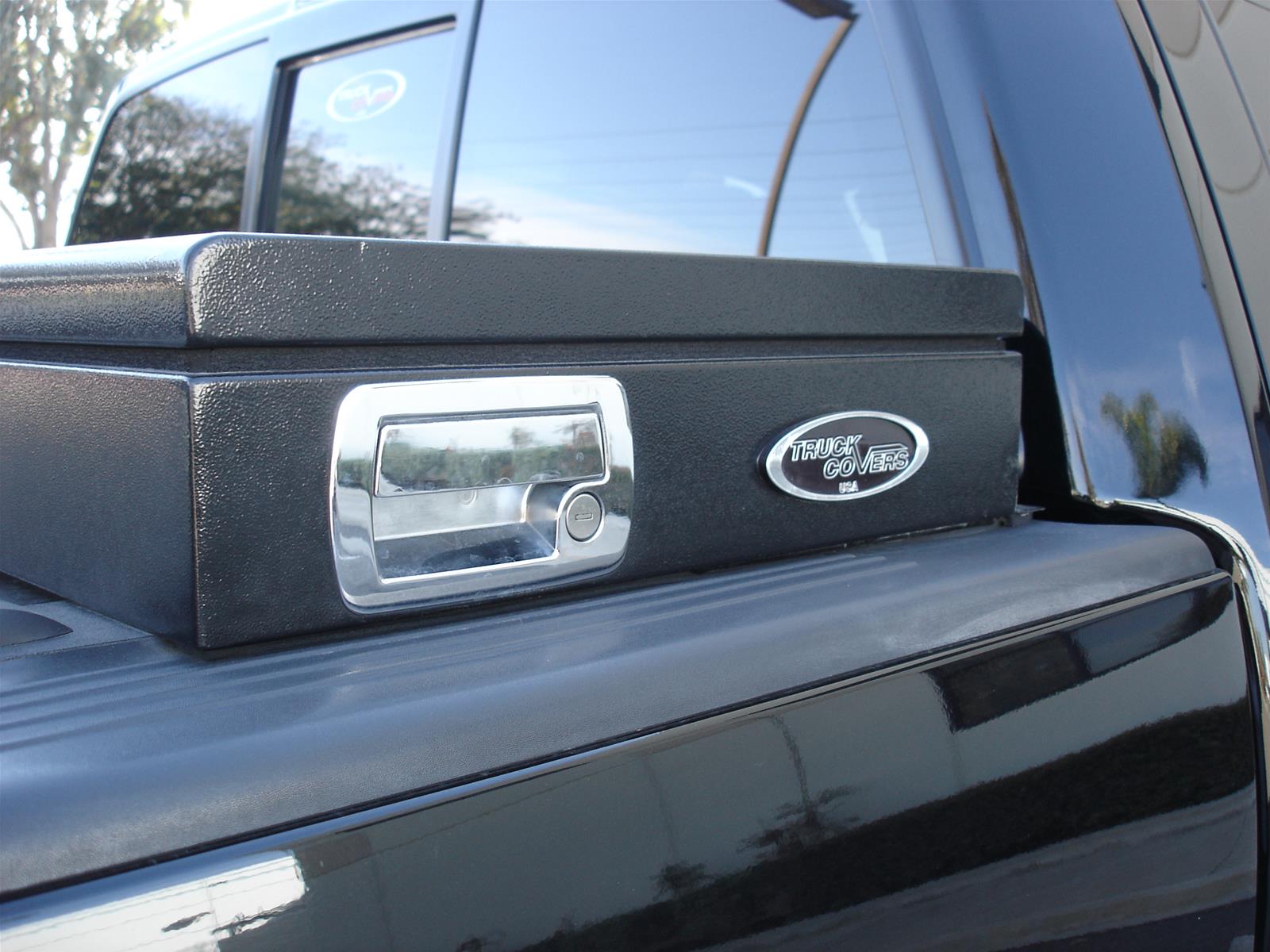 Truck Cover USA American Work Toolbox Chrome Handles AX-606 Bed Accessories, Handles, Upgrade Handle Units for Cover/Work Jr., Pair