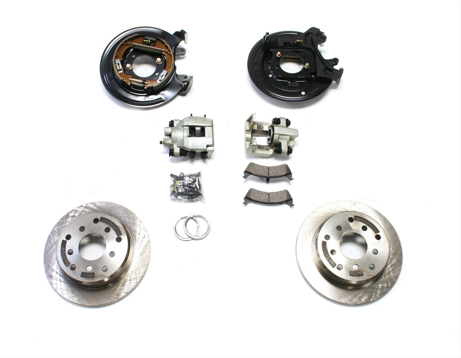 TeraFlex 000000000004354400 TeraFlex Rear Disc Brake Conversion Kits