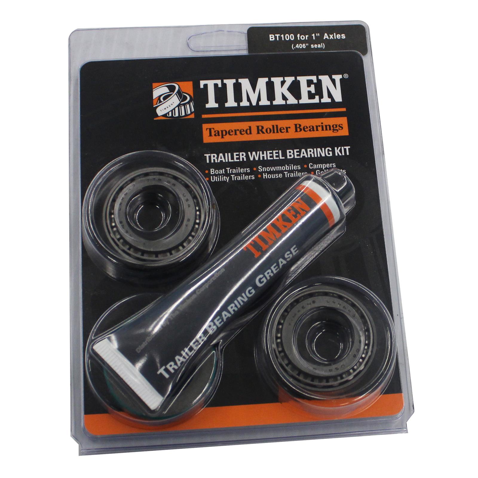 Timken Trailer Wheel Bearing Kits BT100 - Free Shipping on Orders Over ...