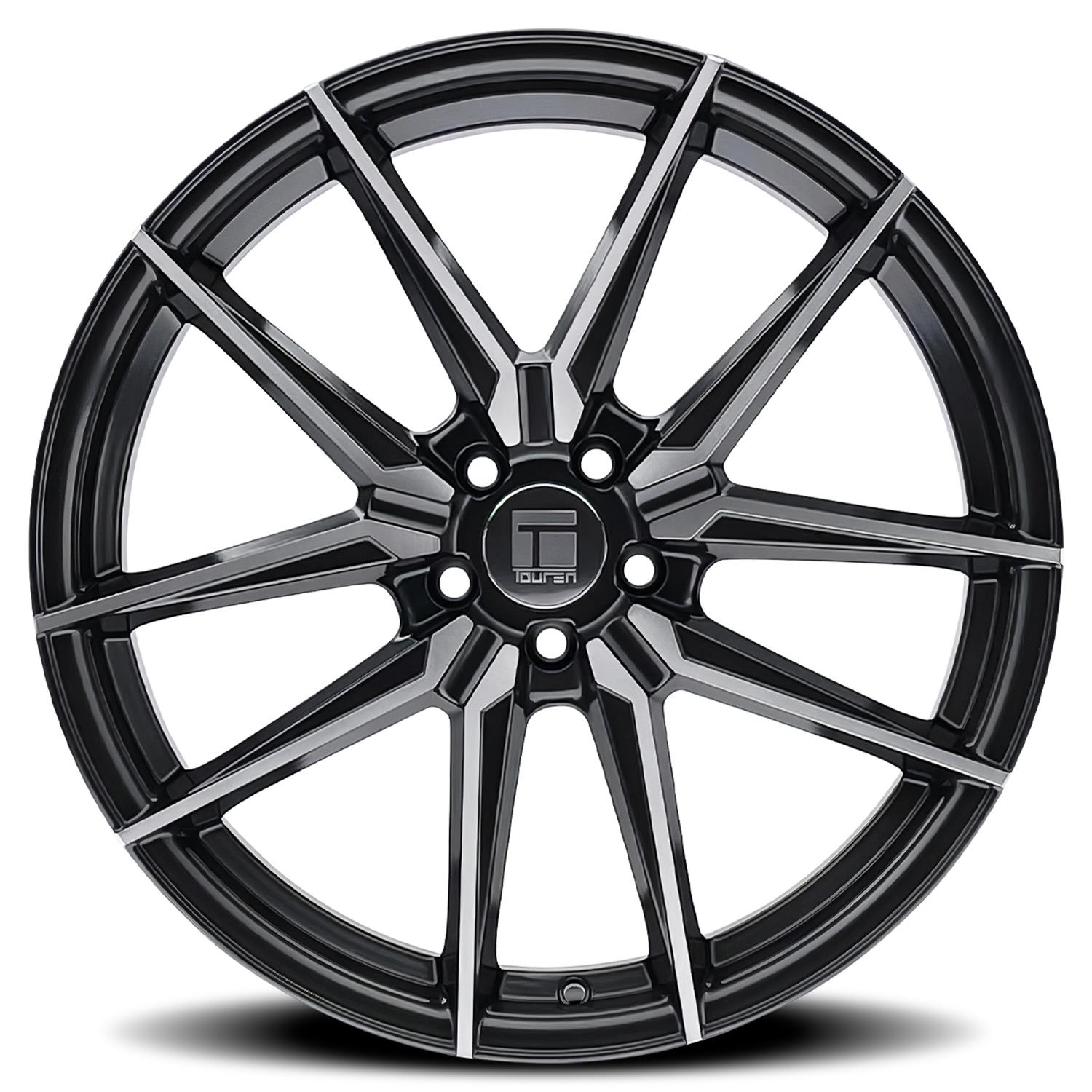 Touren 3294-9845TG35 Touren TR94 Dark Graphite Wheels with Brushed